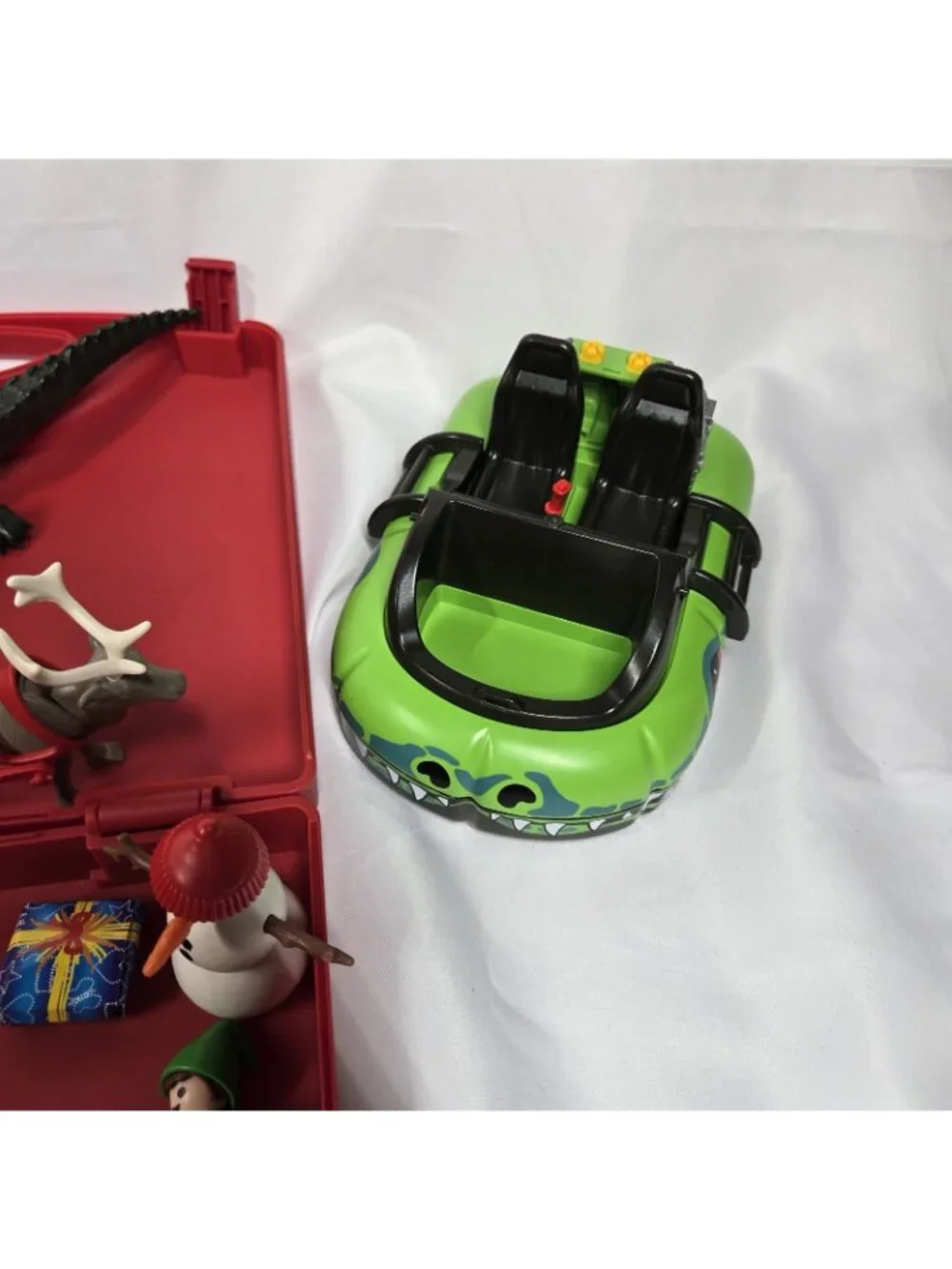 Playmobil Lot Carry Case, Pirates, Christmas, First Responder Alligator, Raft